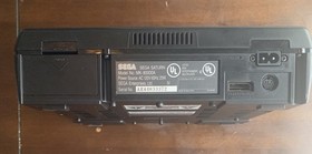 SEGA Saturn Black Console w/ 2 controllers, 4 games, memory card & accessories