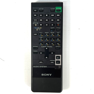 Tested   Remote Sony Audio System RM-S305 Original System Fernbedienung