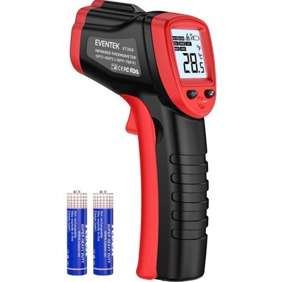 Digitale Temperaturpistole mit Laserpointer, -50 bis 500°C, Kompakt und leicht