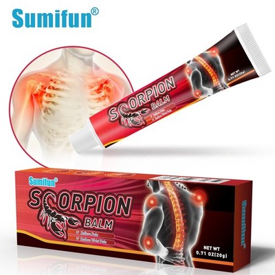 20G Scorpion Gelenkschmerz-Pflege-Salbe Lendenwirbelsäule und Knie-Pflege-Salbe
