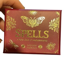 Spells A Little Deck of Enchantments Lorriane Anderson Tarot Oracle Cards