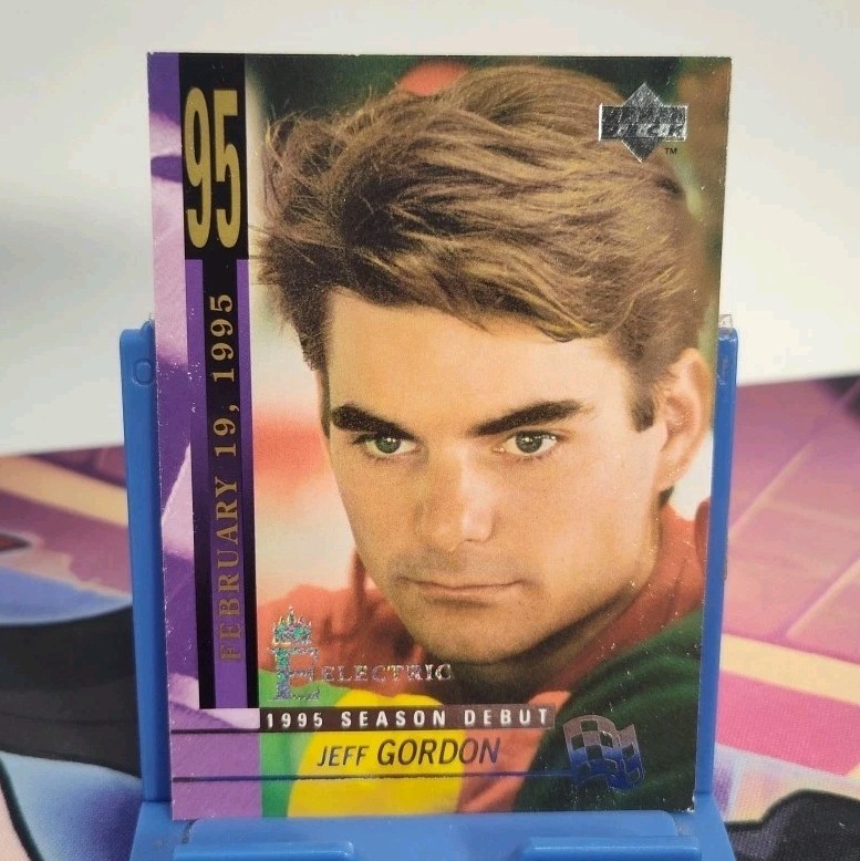 1995 Upper Deck Jeff Gordon #246 Electric Season Debut Rookie RC
