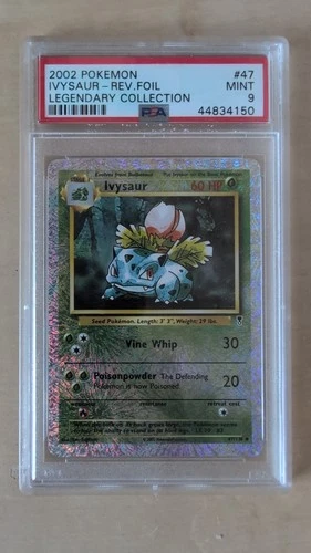 2002 Pokémon Legendary Collection Reverse Holo Ivysaur 47/110 PSA 9