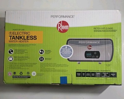 Rheem RETEX-04T Performance Indoor Electric Tankless Water