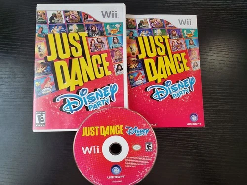 Just Dance: Disney Party (Nintendo Wii, 2012) COMPLETE GCM CIB