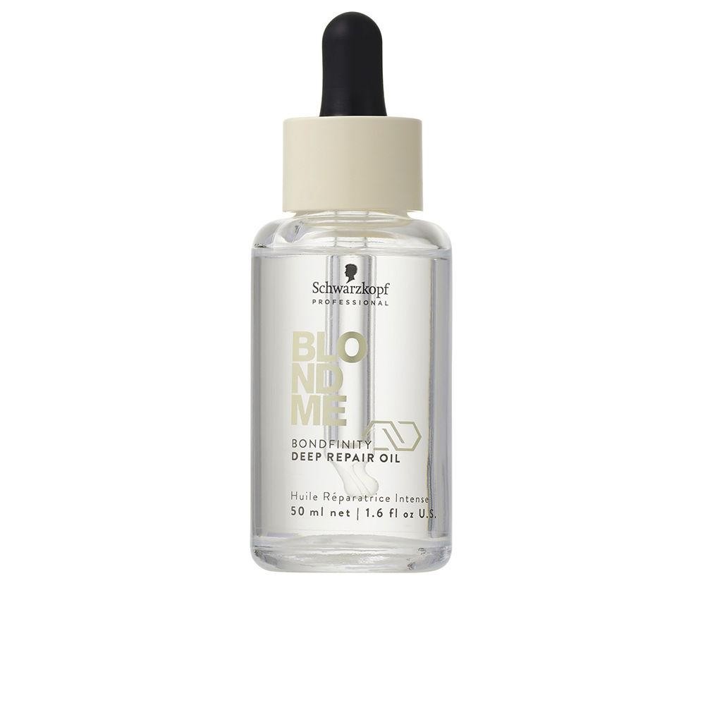 Schwarzkopf Professional Unisex Dorate Olio + Siero Per Capelli, Blondme Bondfinity Deep Repair Öl (50 Ml) - Immagine 2