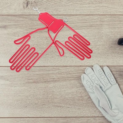  2 Pcs Handschuhe Halterung Handschuhaufhänger Golfzubehör Handschuhenhalter