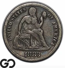 1883 Seated Liberty Dime