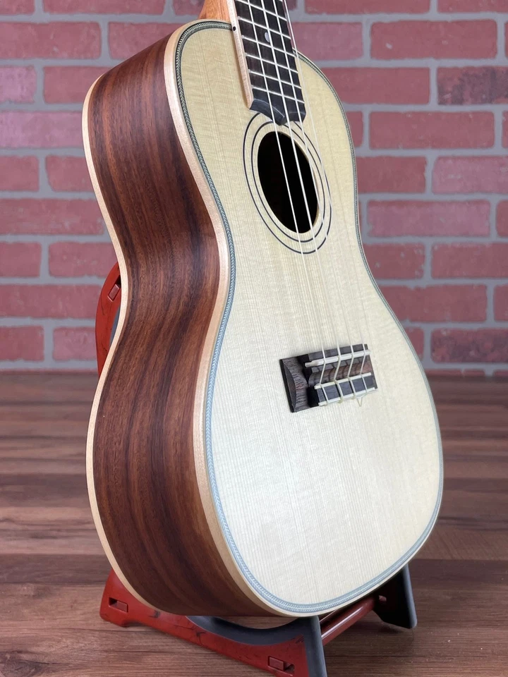 Lanikai Spruce Solid Top Morado Back and Sides Concert Ukulele - Image 4 of 4