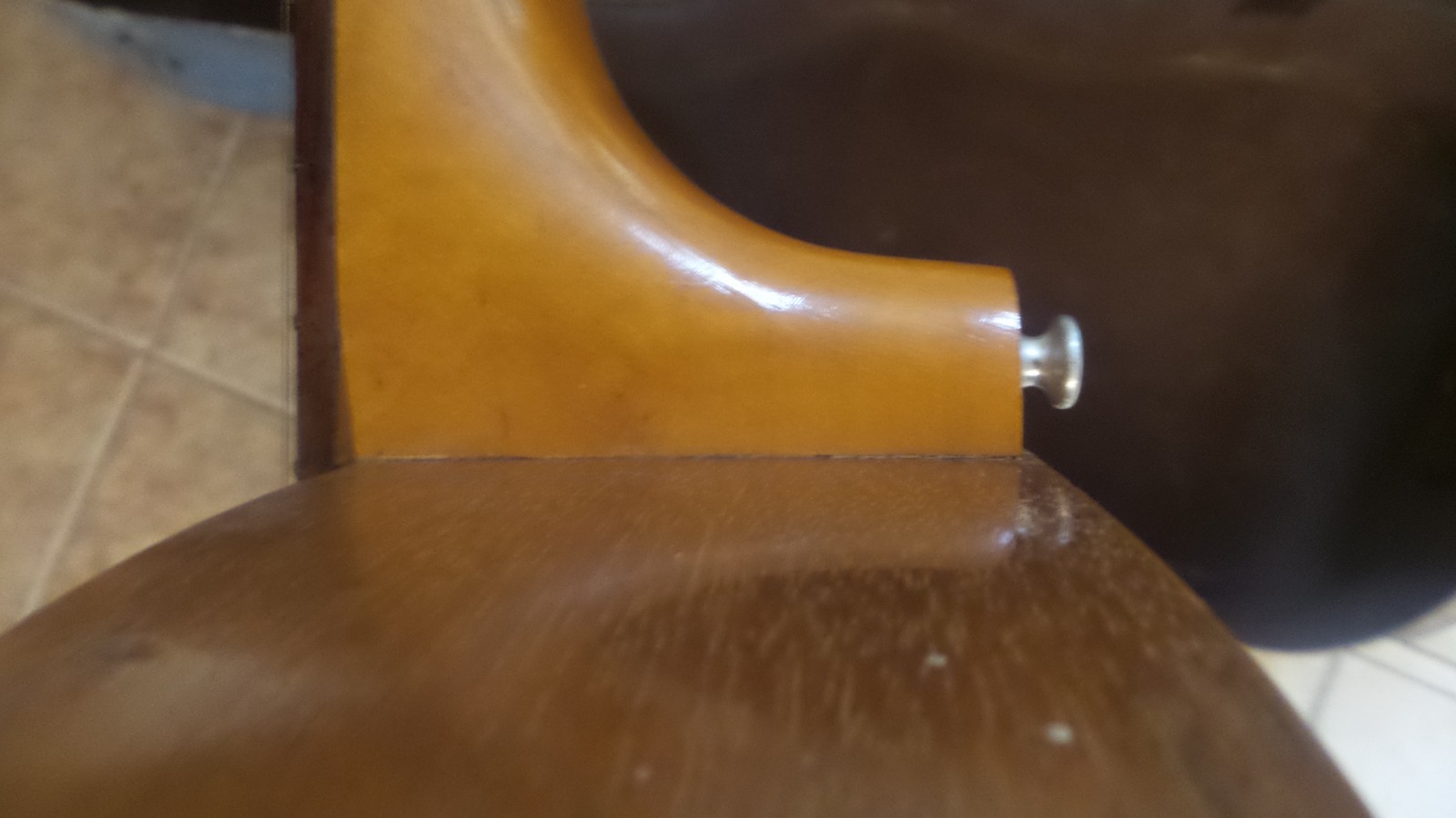 Vintage Harmony H165 Guitar, Solid Mahogany, Easy Action, Original Case