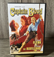 Warner Bros Captain Blood Errol Flynn Olivia de Havilland DVD Standard Edition