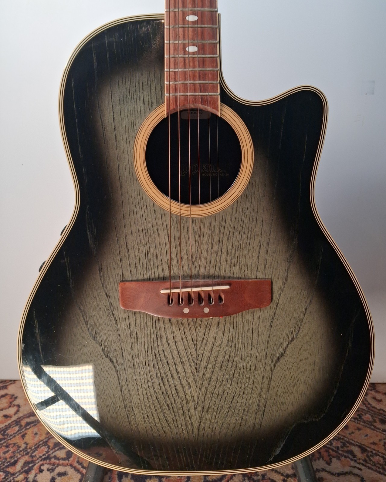 Applause By Ovation Vintage Electro-Acoustic Guitar Kaman w/Case