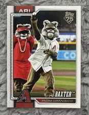 BAXTER 2026 Topps Series 1 Baseball Celebration #M-1 Arizona Diamondbacks Mascot