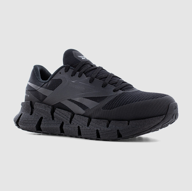 REEBOK RB3030 FLOATZIG WORK COMP TOE EH ASTM SR BLACK LOW SHOES $130 NIB MEN