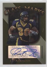 2005 Topps Draft Picks & Prospects Class Marks Gold 6/10 JJ Arrington Auto 1h1