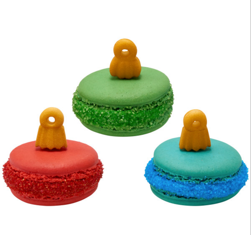 TOPPERS ADORNOS DORADOS DECORACIONES COMESTIBLES - Imagen 1 de 2