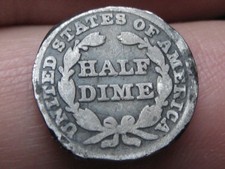 1847 Year Silver Seated Liberty Half Dimes (1837-1873) for sale | eBay