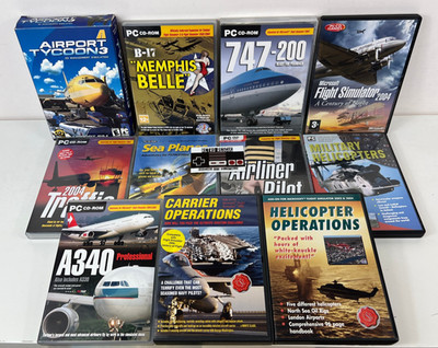 PC Spiele Microsoft Flight Simulator Erweiterung Spielepaket Lot Windows CD-ROM Sim