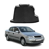 Kofferraumwanne Laderaumwanne FüR Opel Astra H 2005-2010 Stufenheck Gummi Tpe