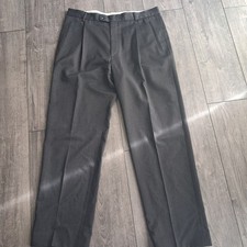 Wolsey Mens Trousers Waist 36 Inside Leg 31. 98% Wool.