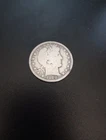 1900 Barber Half Dollar U.S. Coin, 90% Silver, Liberty Head