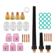 TIG Welding Torch Gas Lens Kit 37Pcs for DB SR WP 9 20 25 Tig Welding Torch