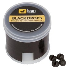 Loon Outdoors Black Drops Split Shot  Twist Pot