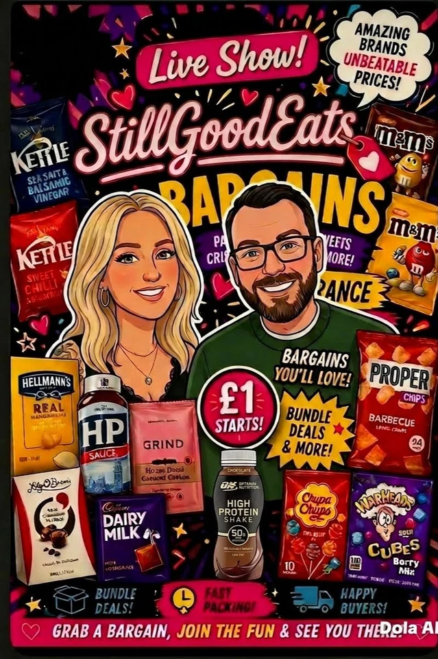 Last Chance Pantry Food  Everything Must Go ! £1 Starts - Lets Stock up NOW