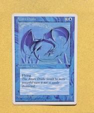 AZURE DRAKE  uncommon   1994 LEGENDS  Magic the Gathering  Unplayed  Near mint