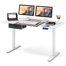 Electric Standing Desk Sit to Stand Table Height Adjustable Computer Workstation
