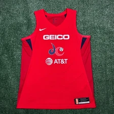 Washington Mystics Elena Delle Donne Basketball Jersey Adults Size L Red Nike