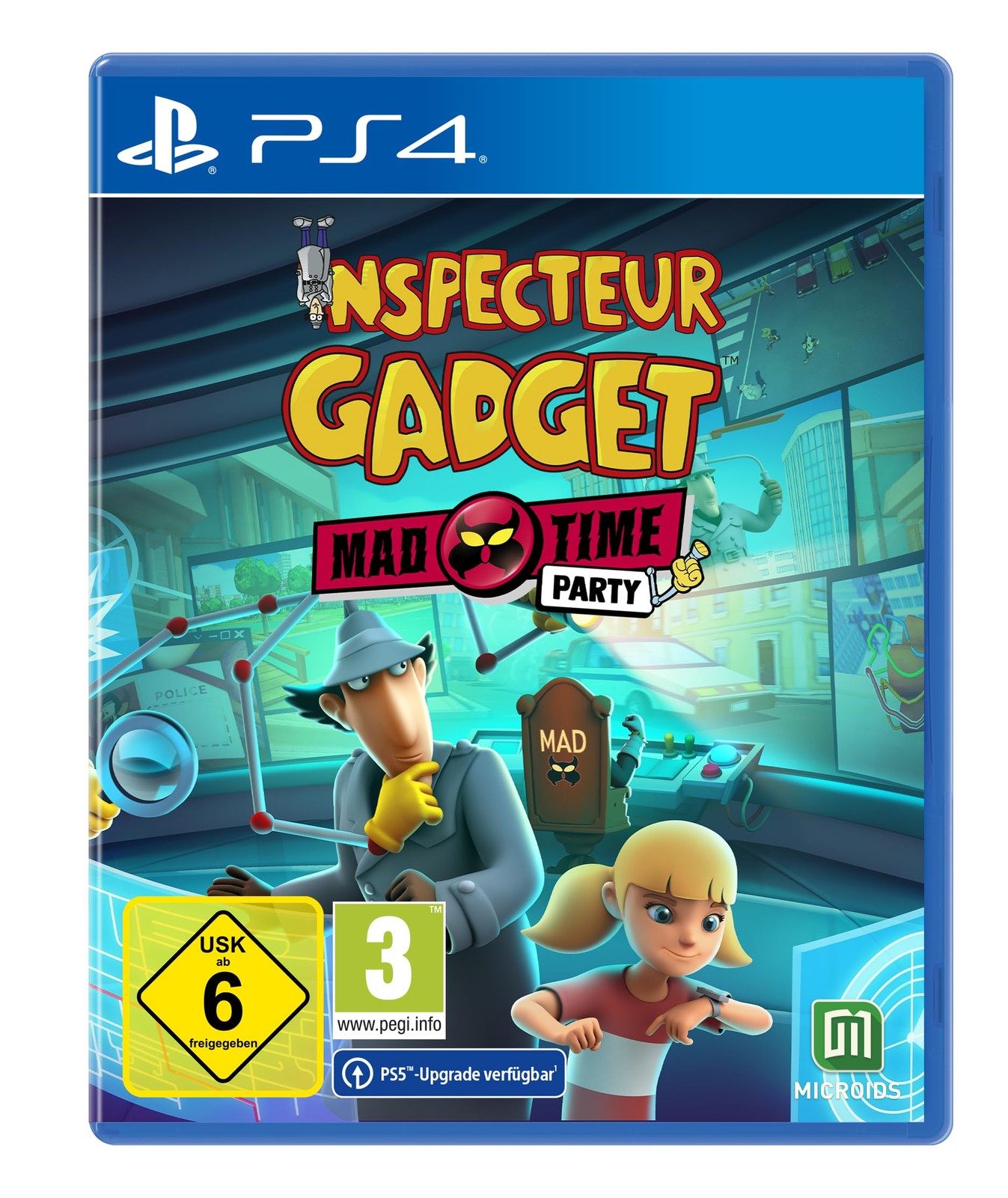 Inspector Gadget - Mad Time Party, 1 Ps4-Blu-Ray-Disc