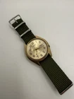 Seiko Automatic 17 Jewels Day Date Gold Tone 7009 Vintage Watch