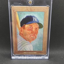 Topps 2007 Turkey Red #77 Mickey Mantle New York Yankees Baseball Trading Card