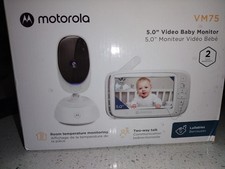 Motorola VM75 5.0 Video Baby Monitor