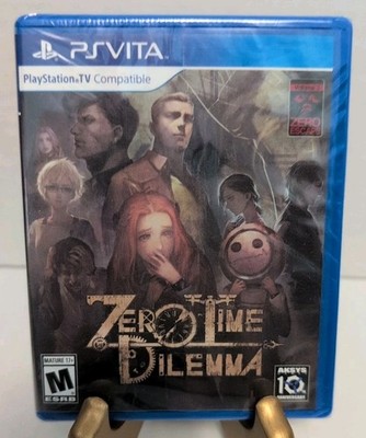 Zero Time Dilemma (Playstation Vita, 2016) New