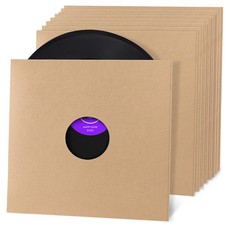 10PCS 12in Vinyl Record LP Jackets,Thick 350gsm Cardboard Vinyl Record Covers...