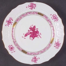 Herend Chinese Bouquet Raspberry  Bread & Butter Plate 5914682