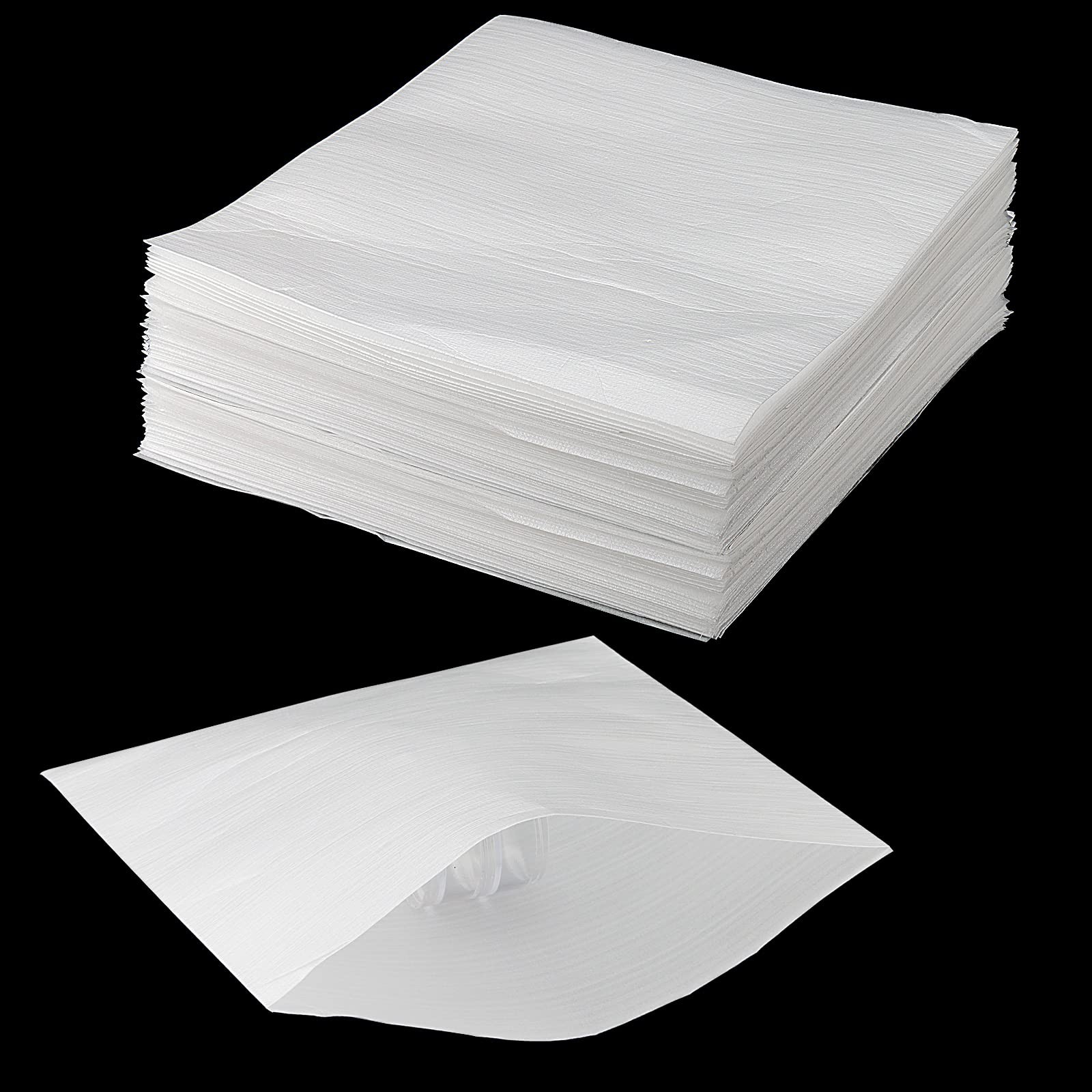 100 Pack 12 x 12 Inches Cushion Foam Pouches, Foam Wrap Pouches, Moving Cushioni