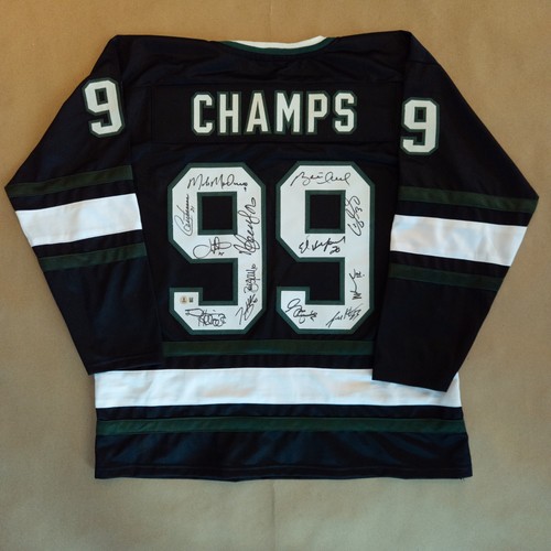 Dallas Stars '99 Champs Signed Custom Jersey (13 Autographs) | Beckett COA