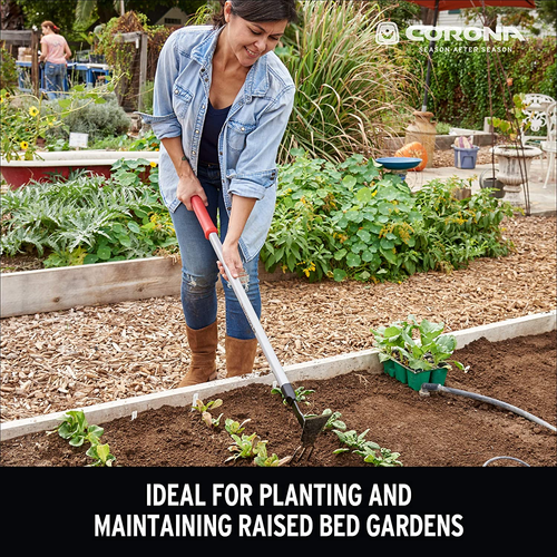 GT 3244 Extended Reach Hoe and Cultivator, Red, No Size,40.16 X 9.65 X 5.51 Inch - Picture 2 of 12