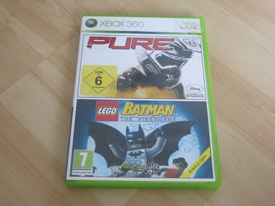 Pure + LEGO Batman The Videogame  Xbox360 PAL Bundle Copy CIB Getestet