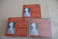 HAYDN OEUVRE 1 (ARTARIA) LES QUATUORS OPUS 9. ARCANA BOX 2CD QUATUOR FESTETICS.