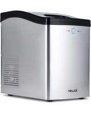 Newair Nugget Ice Maker, Sonic Speed Countertop Crunchy Ice Pellet Machine-40lb