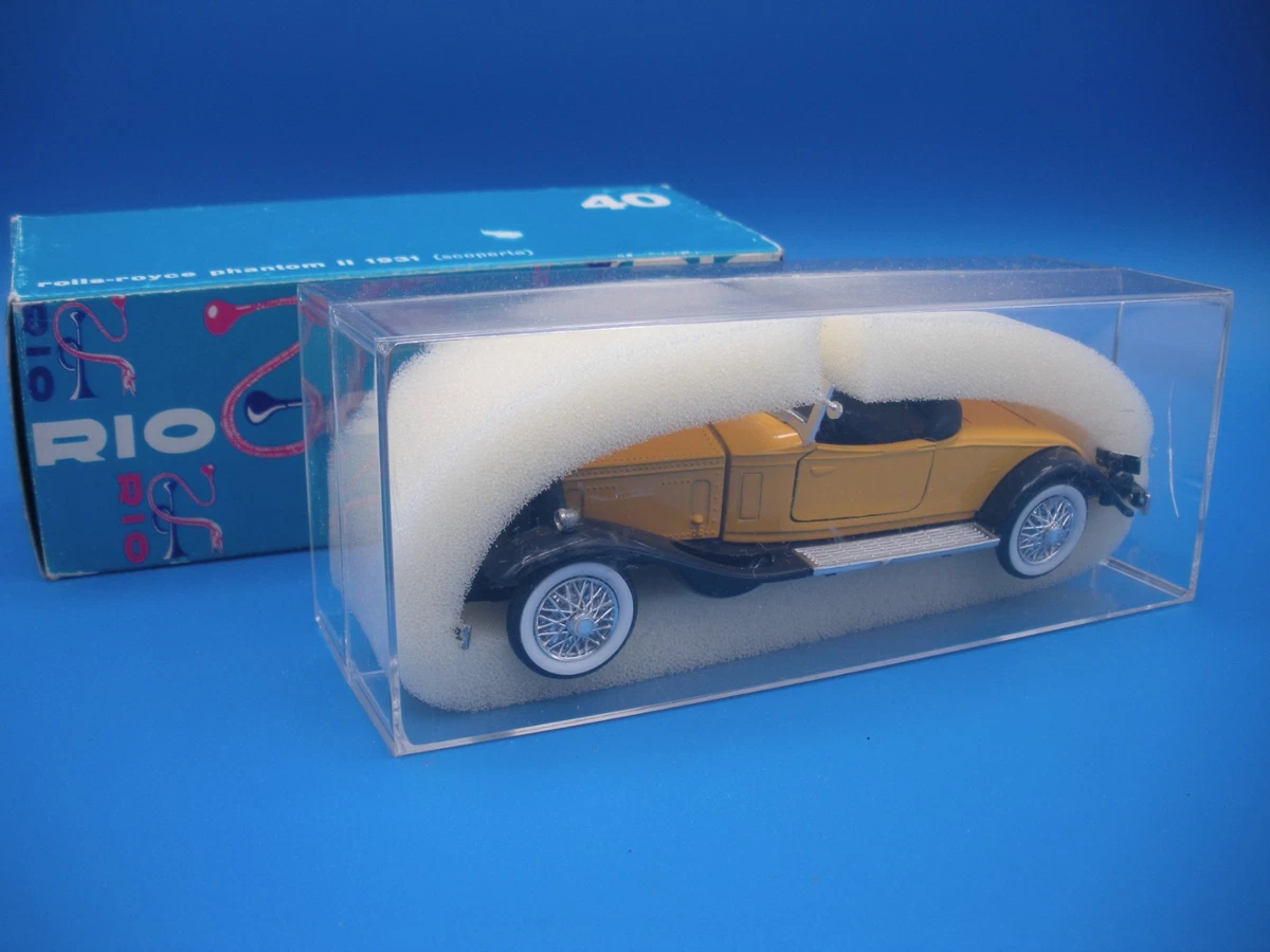 Rio Rolls-Royce Vintage Manufacture Diecast Cars, Trucks & Vans