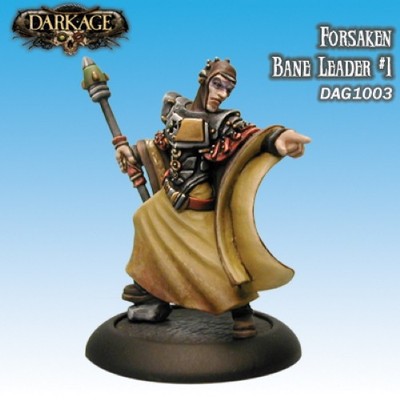 CMON Dark Age Forsaken Bane Grenadier Leader #1 - Inquisition Acolyte Miniatur