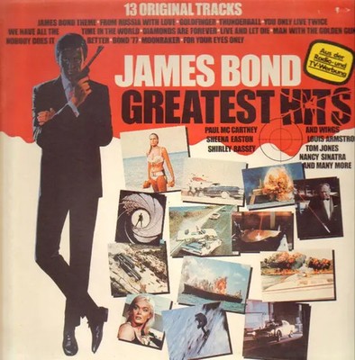 LP Nancy Sinatra, Shirley Bassey, Tom Jones et. al. James Bond Greatest Hits