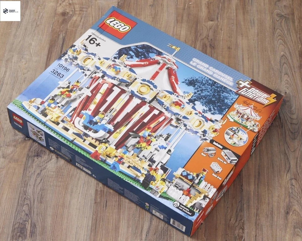 LEGO Creator Expert Fairground Collection Grand Carousel 10196 In 2009 New - Image 3 of 4