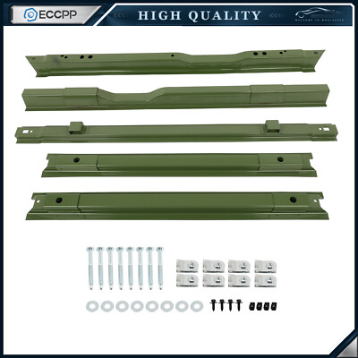 5 for 99-18 Ford F250/F350/F-450 Super Duty Track Truck Bed Rails Long Bed Rails