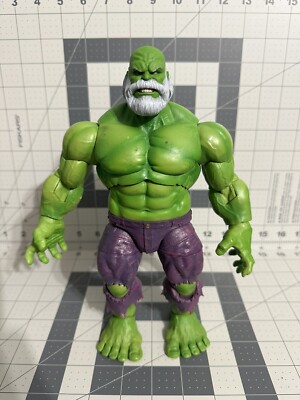 3D Printed - PAINTED 1/12 Maestro Hulk Headsculpt Marvel Select Scale.
